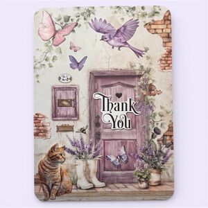 Handmade Thank You Greeting Card